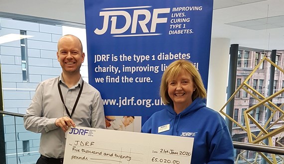 2i Raise Funds For Chosen Charity JDRF