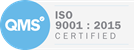 Logo image - Iso 9001 2015 Certified