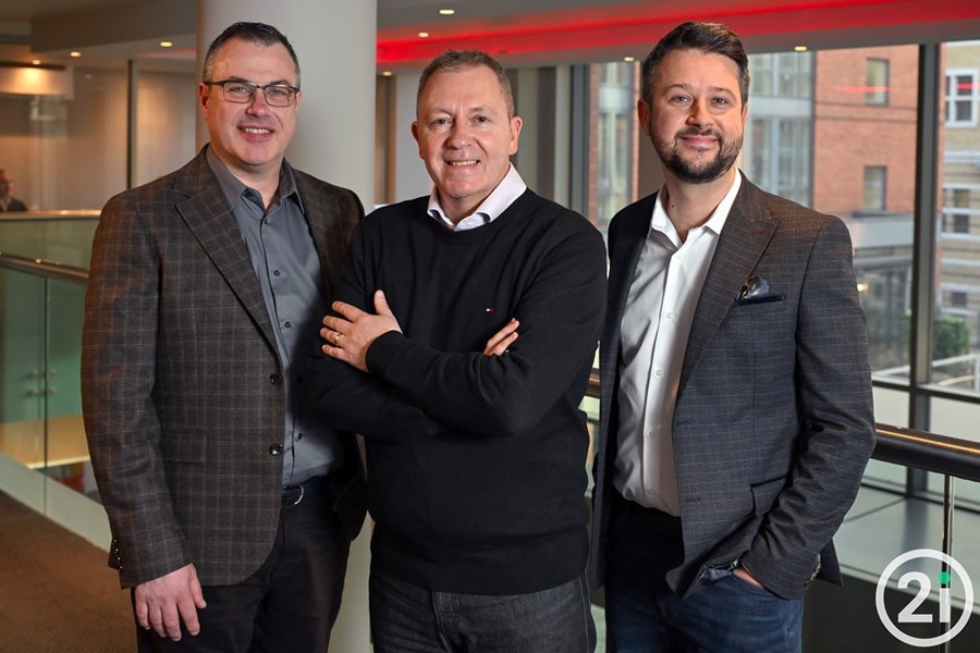 Danny Crone, Dave Kelly and Ryan James