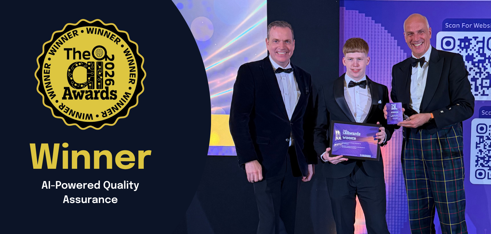 2i wins AI-Powered Quality Assurance Award for innovation in ERP testing